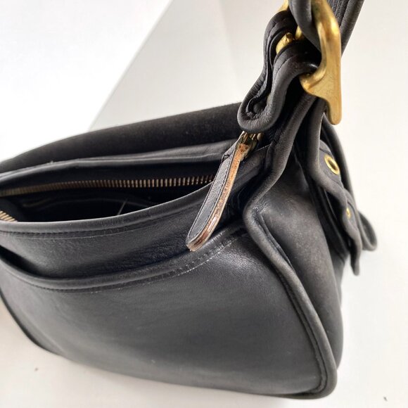 COACH Patricia's Legacy Leather Shoulder Crossbody Messenger Bag 9951 VTG - Picture 6 of 10